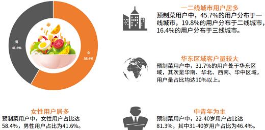 2021年中國預制菜行業(yè)C端用戶畫像