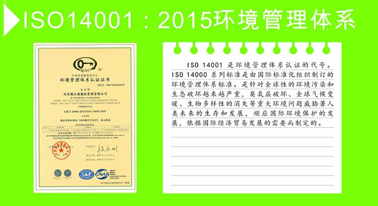 ISO14001：2015環(huán)境管理體系